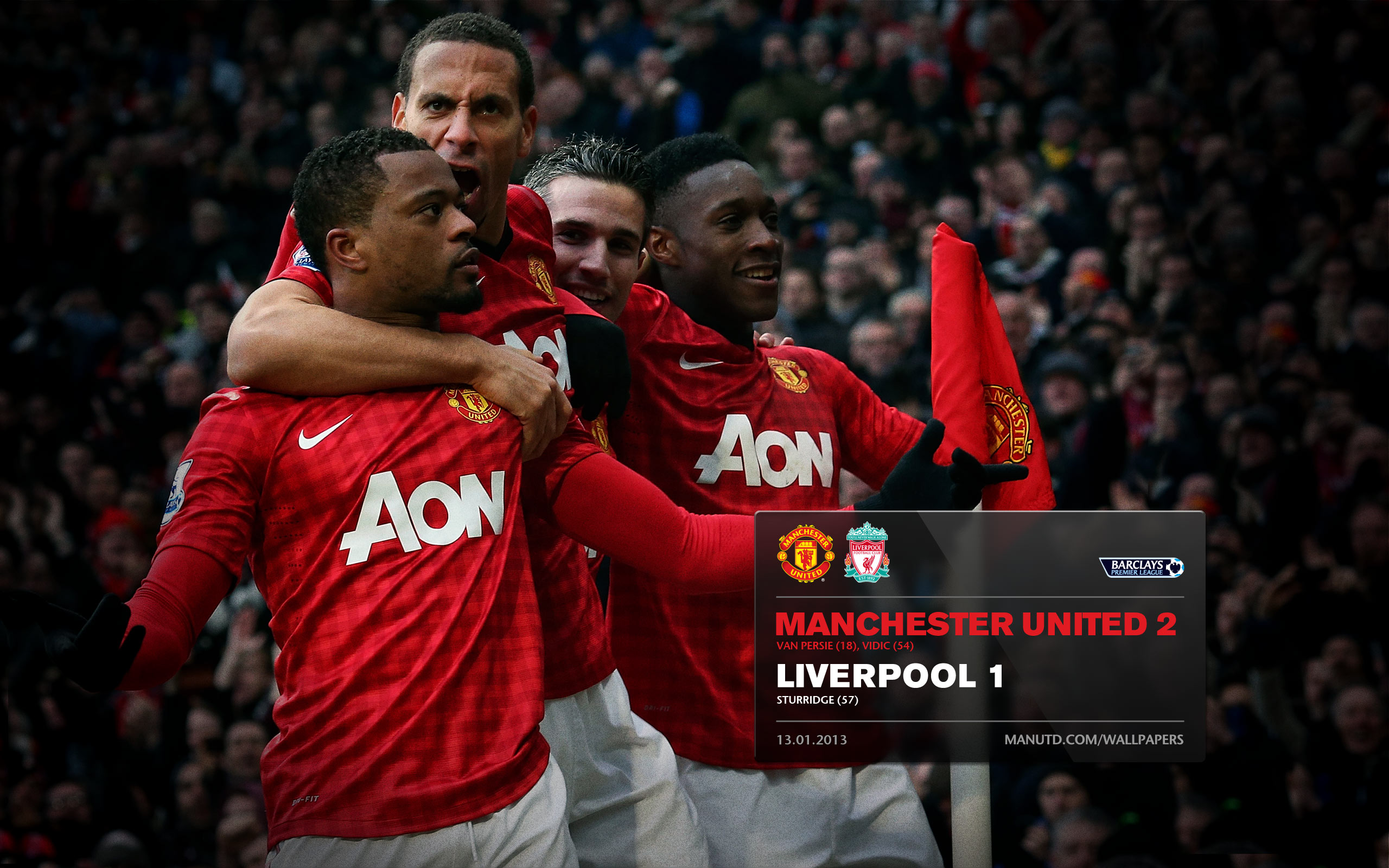 Manchester United 2-1 Liverpool….. The Champions March On | UNITED we win2560 x 1600